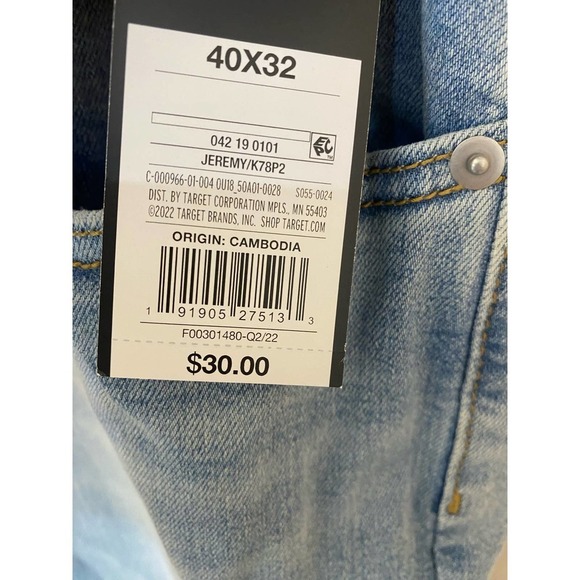 Original Use Slim Jeans 40x32 NWT - Picture 8 of 12